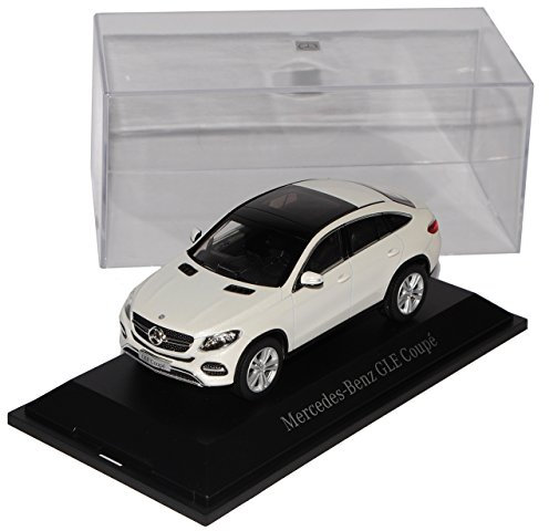 Norev Mercedes-Benz GLE-Klasse Coupe Diamant Weiss Ab 2015 1/43 Modell Auto mit individiuellem Wunschkennzeichen
