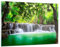 ARTTOR Wandbilder Dekoration Wohnzimmer Wasser Park Natur Landschaft Bilder auf Glas 120x80cm Glasbild Schlafzimmer Küche Deko Wand Kunstdruck Art Groß XXL Wanddeko Bild im Glas Modern GAA120x80-2502