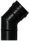 Wolfpack 22013100 – Coude vitrifié pour poêle à pellets ø 80 mm, 45 °)