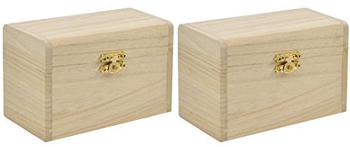 Eduplay, Schatzkiste, Schatztruhe, aus Holz, für Malerei
