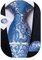 DiBanGu Men's Necktie Handkerchief Silk Paisley Floral Tie Pocket Square Cufflink Set, 150cm, Light Blue2