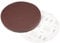 sourcing map 9 Inch Sanding Disc 60 Grits Flocking Sandpaper for Sander 10 Pcs