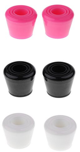 P Prettyia 6pcs Leicht Rollschuh Stopper Set