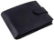 Black Real Leather Wallets for Men - RFID Blocking Wallet Men UK - Bifold Card Case Purse Wallet with 3 Clear ID Window Pockets and Coin Pouch #335