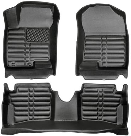 fussmattenprofi.com Auto Fussmatten Kompatibel mit Hyundai i20 (3.Gen) Baujahr ab 2020 I 100% Passgenau Geruchlos Allwetter Fussraumschale I 5D Premium TPE Fußmatten Set