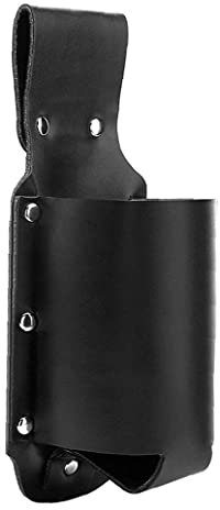 NiceJoy Taille Bier Holster, Cowboy Bier Holster, PU-Leder Tragbare Weinflasche Gürtel Gürtel, Can Halter Taschen, Tragbare Bier Weinflasche Getränke Soda Can Holster Black