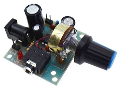 LM386 Super Mini Audio Amplifier DIY Kit Board 3-12V (Finished product)