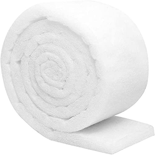 EN AyuL Aquarium-Filter-Pad, Filterschwamm, Baumwoll-Filterschaum, passend für Aquarien, 100 x 10 cm