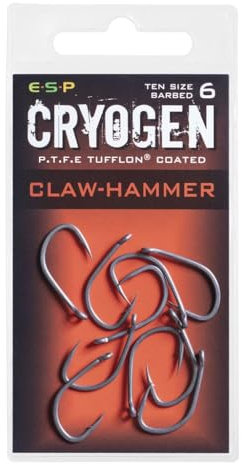 ESP Cryogen Claw Hammer Hooks Barbed: 6