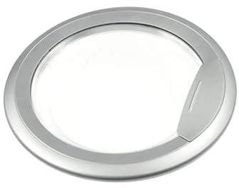 PORTE HUBLOT COMPLETE AVEC CHARNIERE pour LAVE LINGE WHIRLPOOL - 481010595182