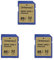 Intenso SDHC UHS-I 32GB Class 10 Speicherkarte blau, 3er Pack