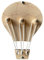 Fenteer Montessori Busy Board DIY Material Unlackiert Motorik pädagogischer Unterricht Requisiten Sensorisches Spielzeug Activity für, Heißluftballon