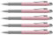 FABER-CASTELL 205209 - Druckbleistift Apollo rose shadows, 5 Stück, Härtegrad B, Mine 0,7 mm, inkl. Radierer
