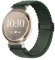 HYSDFFG Magnet Nylon Armband für Garmin Lily 2 Armband, Nylon Geflochten Magnet Einstellbar Elastisch Dehnbarer Ersatz Sport Armband Kompatibel mit Garmin Lily 2 (K)