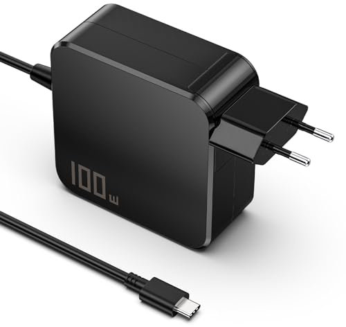 100W USB C Netzteil für MacBook Pro 16 15 14 13 Zoll 2021 2020 2019 2018, MacBook Air 13 2020 2019 2018, iPad Pro, Lenovo Hp Dell Surface Asus Acer Laptop Ladekabel Ladegerät Tpye C Charger Adapter