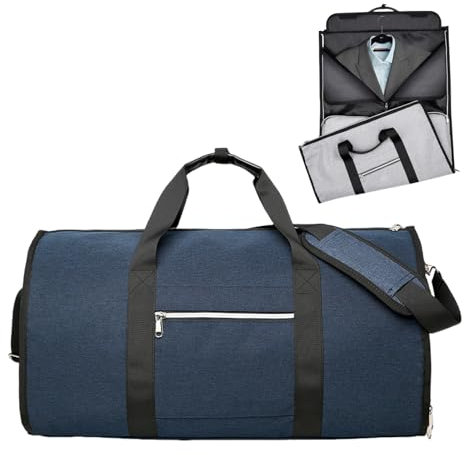 Reisetasche Foldybag Größe L|Reisetasche faltbar|Travluxe Faltbare Reisetasche Foldy Bag|Wasserdichter Kleidersack für Reisen|Carry on Garment Duffle Bag|Travel Bag Women