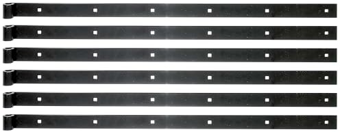 Alberts 862695 Ladenband | in verschiedenen Ausführungen | schwarz | Rolle Ø14 mm | Größe 800 x 35 mm | 6er Set
