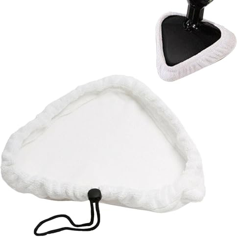 Mikrofaser-Pads für Dampfreiniger, dreieckige Reinigungspads X5, dreieckige Dampfmopp-Abdeckungen | Waschbare Ersatzbezüge für H20-Dampfreiniger
