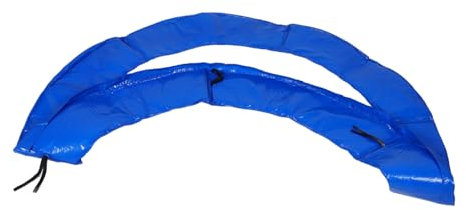 Yardwe Trampolinmatte Trampolin-Federabdeckung Trampolin-Randabdeckung trampolin ersatzteil trampolin zubehör Trampolinfederabdeckung tauschen Trampolinpolsterung Trampolin-Pad Sport Blue