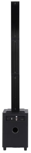 Plyisty Altoparlante Soundbar Bluetooth con Luce, Subwoofer, Illuminazione Ambientale RGB, Riproduzione HDMI/ottica/3,5 mm/unità USB, Altoparlante Wireless per Home Theater Karaoke