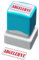 Stempel – Vorgetränkter Gummistempel-ABGELEHNT- Rote Tinte, Bürostempel, Nachrichten-Stempel, Schrifthöhe 40×20mm (ABGELEHNT)