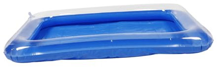 Warmhm Poupées Portables Gonflables, Accessoires De Poupées De Piscine, Plateau De Sable, Jouets De Bain pour Les Tout-Petits