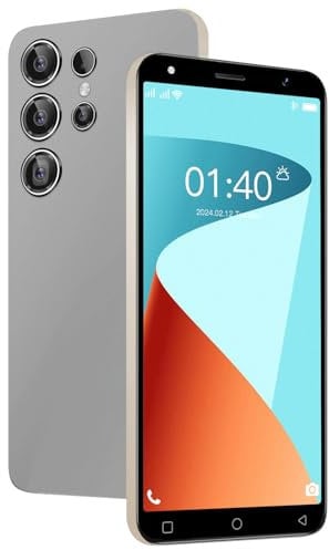 LatsYrs 4G Smartphone Unlocked with 5.0 inch HD screen, 2GB RAM+16GB ROM,Dual SIM Dual Camera,Wifi,Bluetooth,FM,GPS Android Phone (Grey)