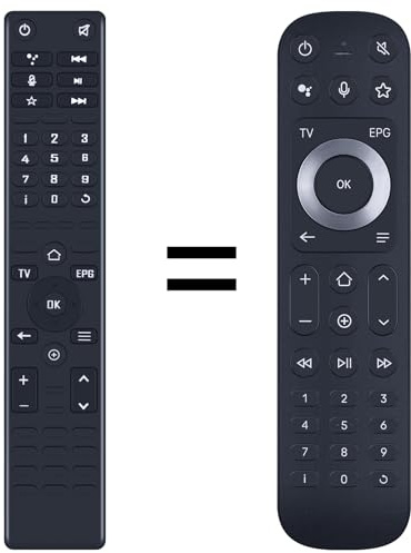 CLVIZCXOM Ersatz Fernbedienung Kompatibel mit MagentaTV One 2.0 Android TV Box (Keine Stimme)