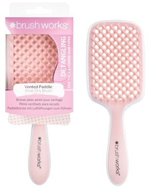 Brushworks Vented Paddle Blow Dry Hair Brush