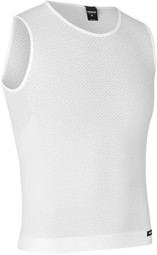 GripGrab PACR Sommer Seamless Ärmelloses Radsport Funktionsunterhemd Herren | Zweite-Haut-Passform mit Race Fit, flacher Kragen passt gut unter enge Trikots, kühlend, atmungsaktiv, Polygiene Behandlung