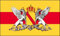 Baden mit Wappen Grossherzogtum Flagge Grösse 0,90x0,60m