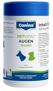 Canina 74103 8 Petvital Augentücher