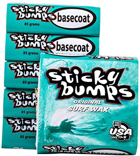 Sticky Bumps Base Coat Surfboard Wax 6er Pack