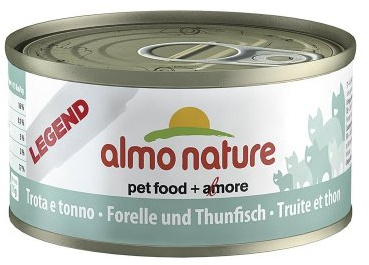 Almo Nature Forelle & Thunfisch 70g Katzenfutter, 24er Pack