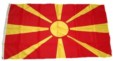 Fahne/Flagge Mazedonien 60 x 90 cm