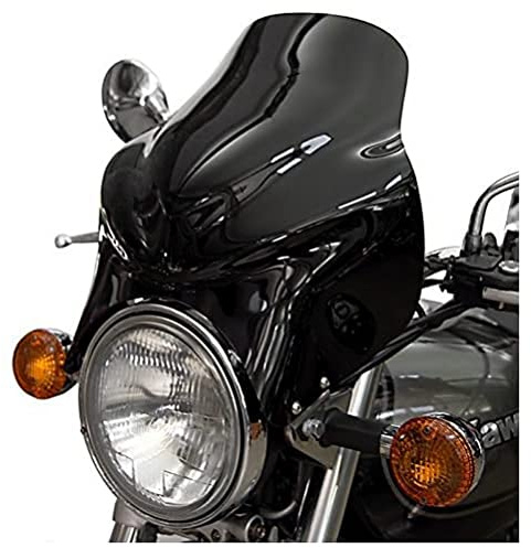 Puig 4115N Short Windscreens for Round Headlights specific design, Black