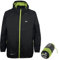 Trespass Mixte Qikpac Jacket Vestes Coupe-pluie, Noir, XS EU