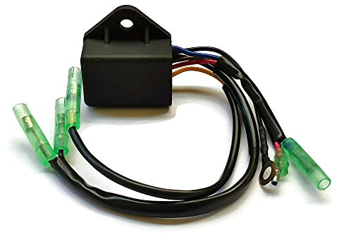 ITACO Bootsmotor CDI CD.I C.D.I C.DI Spuleneinheit Baugruppe 3G2-06060-2 M 803704 für Tohatsu Nissan Mercury Mercruiser Quicksilver Außenborder M NS 9,9 PS 15 PS 18 PS 2 Takt