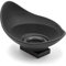 vhbw Augenmuschel Sucher kompatibel mit Nikon D3400, D40, D3500, D3300 Kamera Spiegelreflexkamera DSLR Okular - Schwarz, 360° drehbar, Tropfenform
