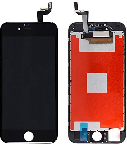 Ellenne LCD Display für Apple iPhone 6S Touch Screen Display Schwarz Weiß + Schraubendreher-Set (schwarz)