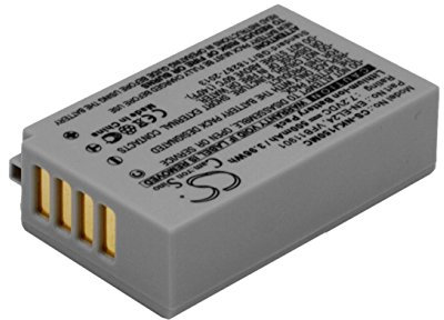 Rechargeable battery compatible with Nikon 1 J5 500mAh Li-Ion