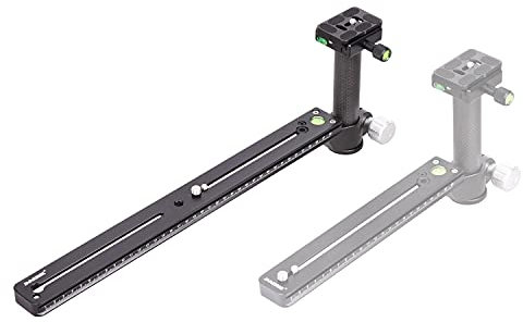 Soporte para teleobjetivo telefoto INNOREL-LBK400A con Placa de liberación rápida para cámaras teleobjetivos telescopios con Pilar de cámara Trípode de observación de Aves (400 mm, Arca Swiss)