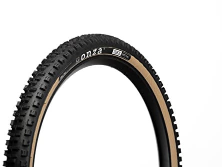 ONZA Tires Pneu Onza Ibex | Skinwall 27.5x2.40 TRC 60 Tpi Gomme,50a | 45a, 61-584, 830g Neumático, Unisex Adulto, Negro/Beige, 27,5x2,40