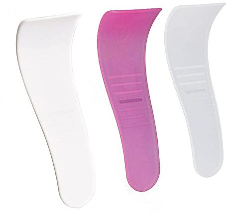 5Pcs Hair Wax Cleansing Spatulas Non-Stick Wax Spatulas Hair Removal Applicator Reusable Scraper Hard Wax Sticks,Random Color