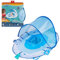 Swimways Ultra Baby Spring Float, Premium Aufblasbarer Baby Pool Float mit Sonnendach, Schnelles Aufblasen & Tragetasche (9-24 Monate), Hai-Spielzeug für Kinder