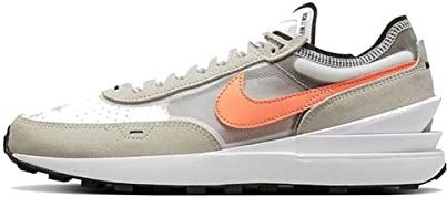 Nike Waffle One Da7995 Herren-Laufschuhe, Weiß/Orange Trance/Light Bone, 42 EU