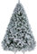 ROTEX Albero di Natale innevato ad apertura rapida ad ombrello super folto cm 180-210 - 230-270