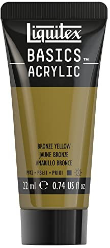 Liquitex Basics Acrylique Tube 22 ml Jaune Bronze ROW