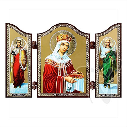 NKlaus Heilige Helena Christliche Ikone Triptychon Heiligendarstellung 1440