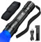ULTRAFIRE Blue Light Flashlight, 450-460nm Single Mode LED Blue Flashlight, Portable Small Blue Light for Night Fishing and Outdoor Activities-Black House WF-508BL
